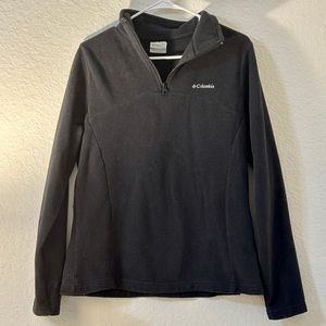 Columbia quarter 1/4 zip fleece Large